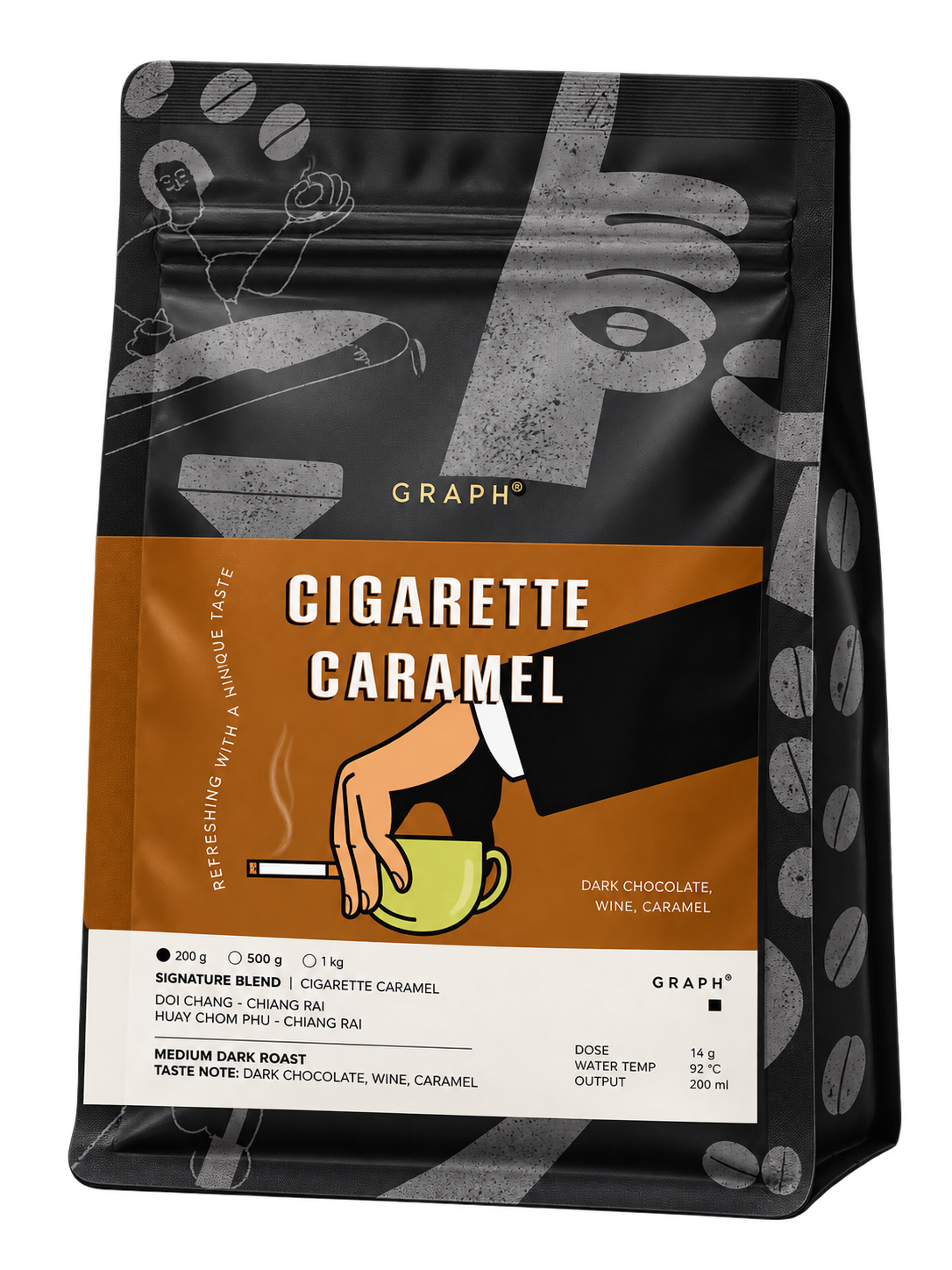 Cigarette Caramel