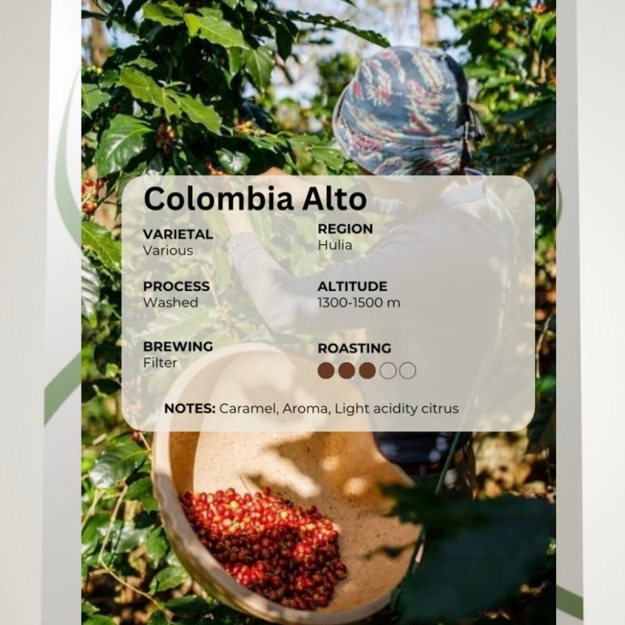 Alico roastery | Colombia Alto Del