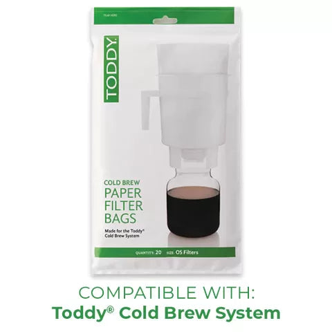 Toddy paper filter bag