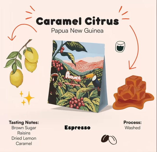 Arvel Caramel citrus Papua new guinea