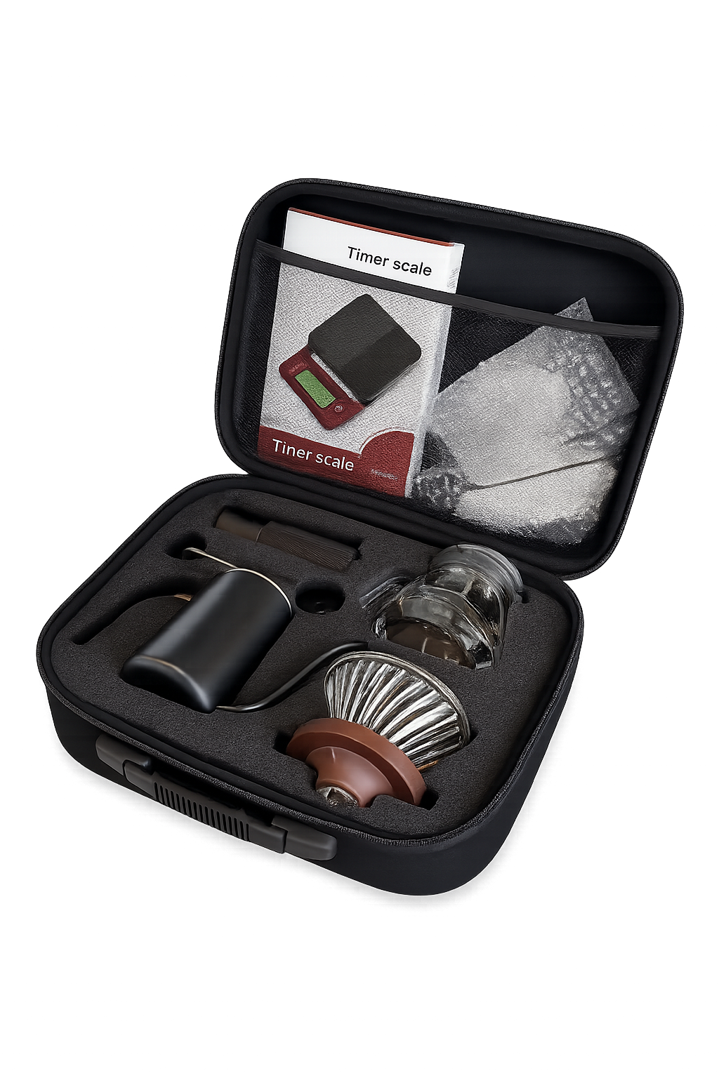 V60 Coffee Kit (Pour Over Coffee Maker Set) حقيبة القهوة المقطرة المتكاملة