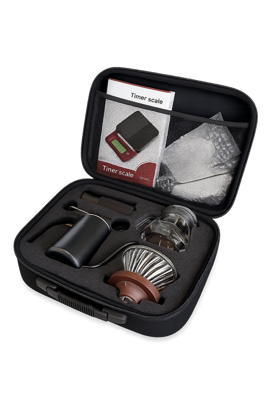 V60 Coffee Kit (Pour Over Coffee Maker Set) حقيبة القهوة المقطرة المتكاملة