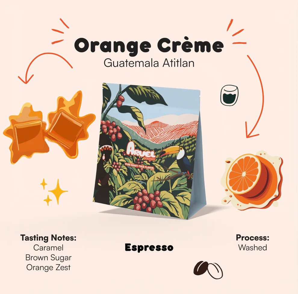 Orange creme Guatemala Atitlan |  Arvel Roastery